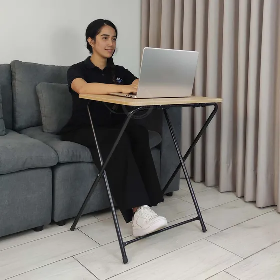 Mesa Plegable Auxiliar Para Computadoras Triple Altura