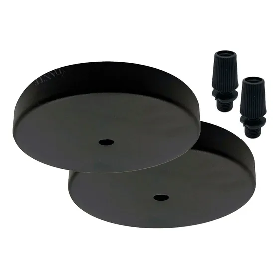Combo Pack X2 Floron Metalico Base Redondo + Prensacable  