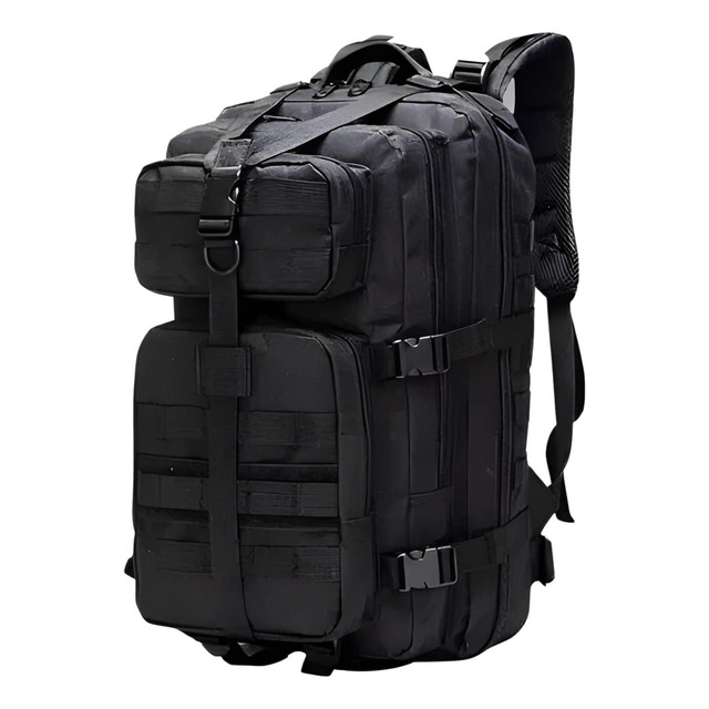 Mochila Sou Mais Preço Assault Militar Escolar 40l Preta Compartimento Notebook Mochila Sou Mais Preço Assault Militar Escolar 40l Preta Compartimento Notebook
