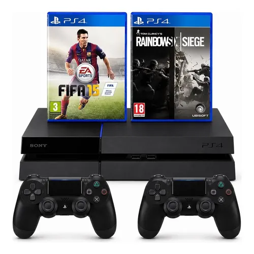 Sony Playstation 4 500gb cor preta | MercadoLivre
