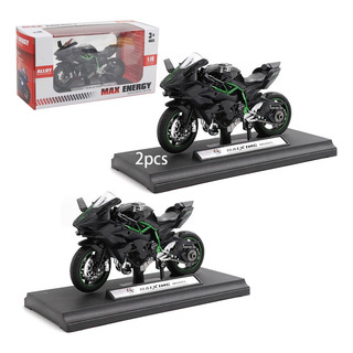 2 Niño Alear Kawasaki Motocicleta Juguete Carros Escala 1:18 2 Niño Alear Kawasaki Motocicleta Juguete Carros Escala 1:18