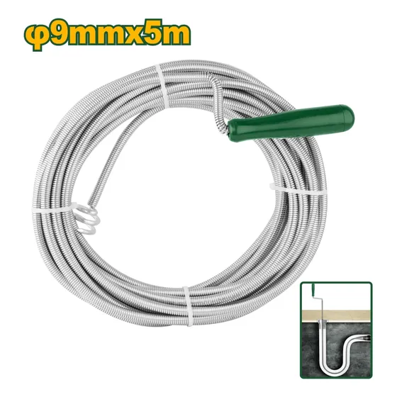 Guaya Destapa Cañeria Manual 5 Metros Jadever Somos Tienda