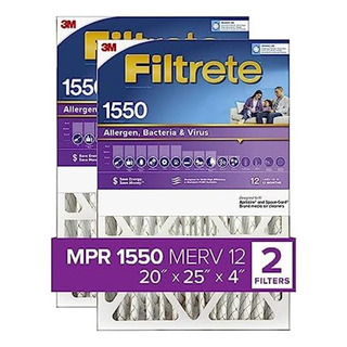 Filtro Filtrete Aire 51x64x10 Cm, Mpr 1550, Merv 12 Healthy Filtro Filtrete Aire 51x64x10 Cm, Mpr 1550, Merv 12 Healthy