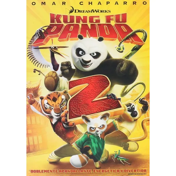Kung Fu Panda 2 | Dvd + Sandwichera Película Nueva