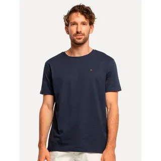 Camiseta Tommy Hilfiger Essential Cotton Azul Marinho Camiseta Tommy Hilfiger Essential Cotton Azul Marinho