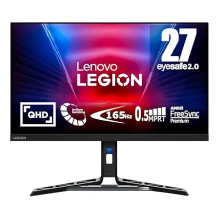 Monitor Lenovo Legion R27q-30 27  Qhd 165hz Freesync Black