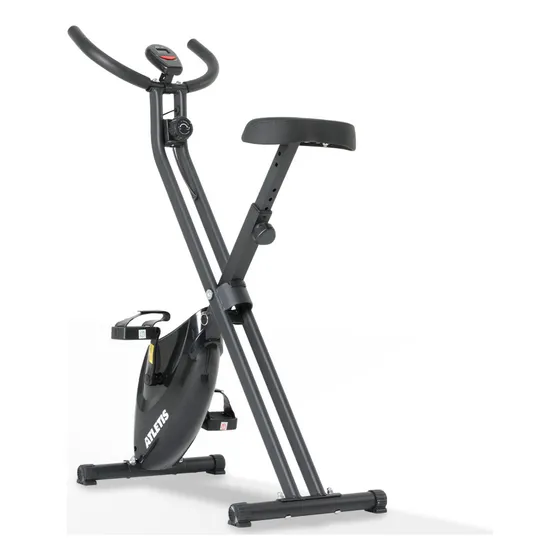 Bicicleta Estática Plegable X-bike Pro 100 Con Resis.magnét. Color Negro
