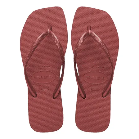 Chinelo Havaianas Square Quadrada Original Sandália Feminina Marrom 37-38 Br