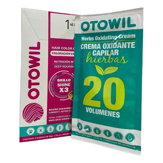 Tintura Linea Magia Otowil 10 Cajas.- 60 Unidades 