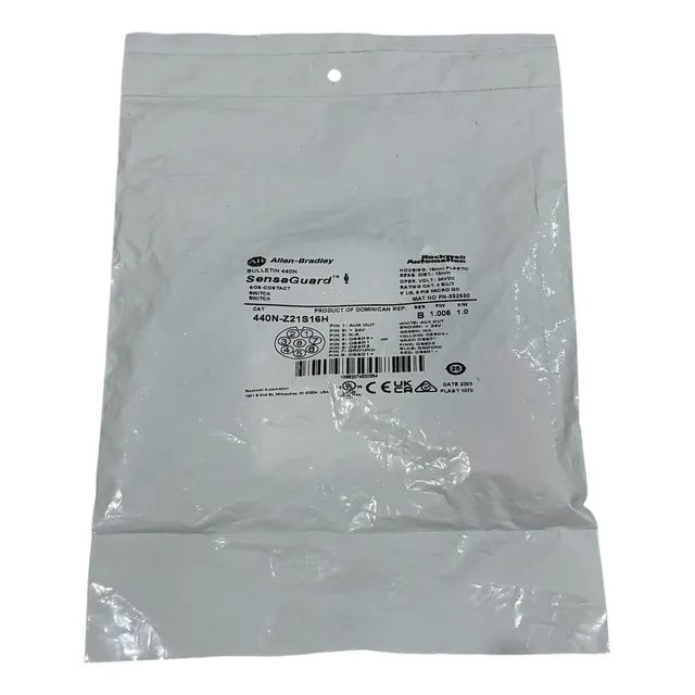 Interruptor De Seguridad Allen Bradley 440n-z21s16h
