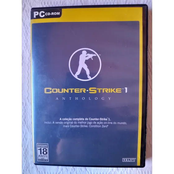 Pc Cd-rom Counter Strike 1 - Anthology Duplo