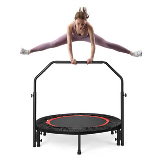 Trampolín De Fitness Portátil 102cm Con Mango Ajustable Trampolín De Fitness Portátil 102cm Con Mango Ajustable