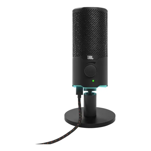 Microfono Jbl  2 Patrones De Captacion De Voz Montaje Negro