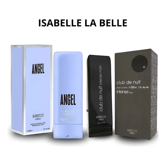 Creme Hidratante Corporal Club De Nuit + Angel Isabelle Kit