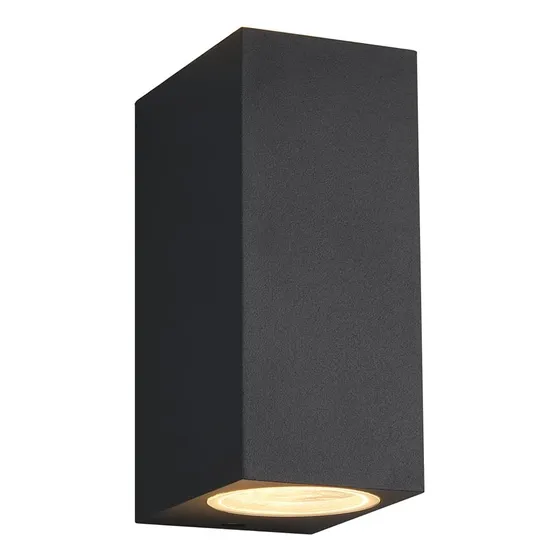 Aplique Bidireccional Aluminio Gu10 Lámparas Led Incluidas