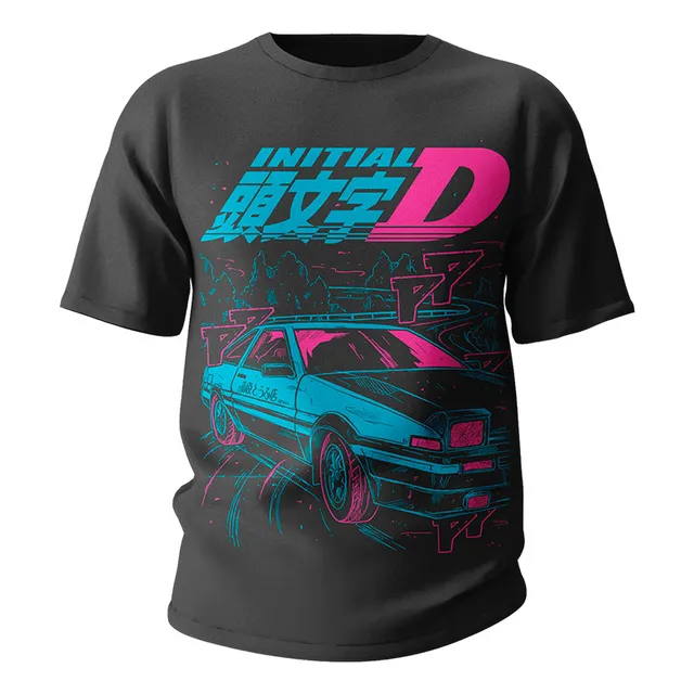 Remera Anime Initial D First Stage Takumi Toyota Ae86