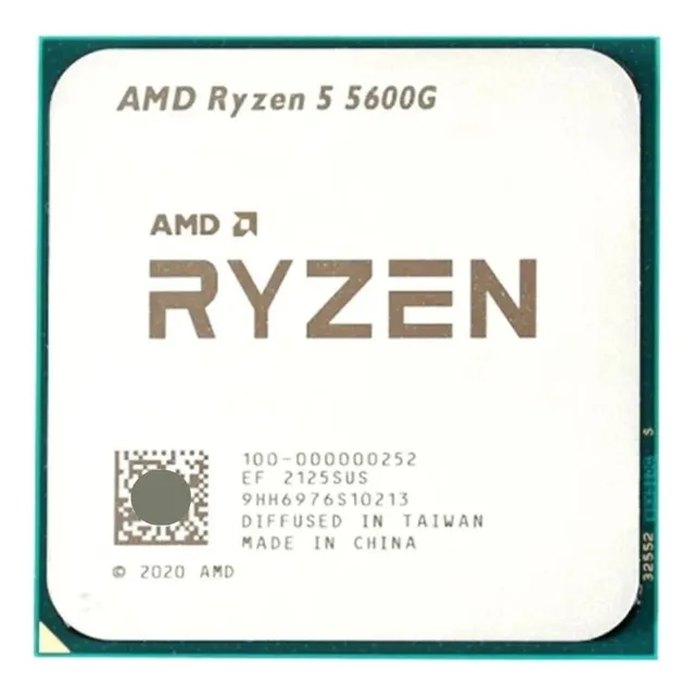 Cpu Amd Ryzen 5 5600g R5 5600g 3,9 Ghz, 6 Núcleos, 12 Hilos