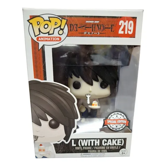 Funko Pop! L With Cake #219 (death Note)