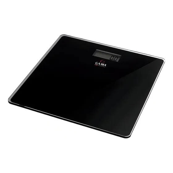 Balanza digital GA.MA Italy SCG 430 negra, hasta 150 kg | Cuotas sin interés