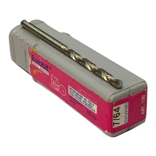 Mecha Para Metal 7/64 Eurobit  X10 Profesional - Lintax