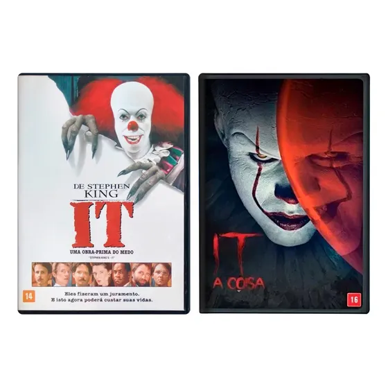Dvds It A Coisa - 1990 E 2017 | Originais | Frete Grátis