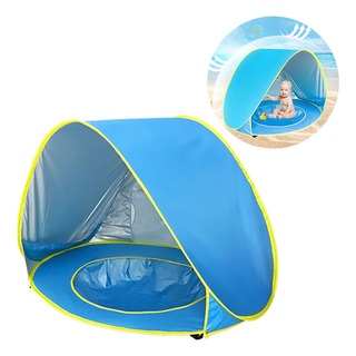 Toldo Portátil Para Bebés, Carpa De Playa Desplegable Con Pi Toldo Portátil Para Bebés, Carpa De Playa Desplegable Con Pi