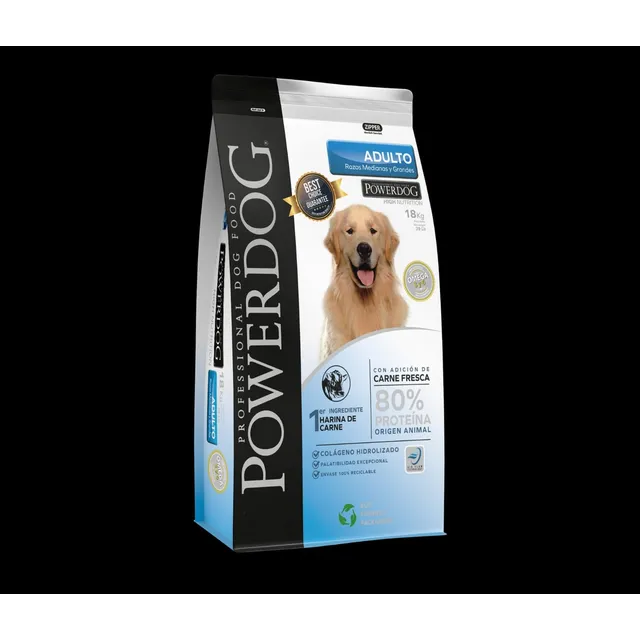 Powerdog adulto razas medianas y grandes 18 kg