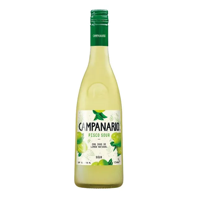 Coquetel Chileno Pisco Sour 700ml Limão Receita Original 16°