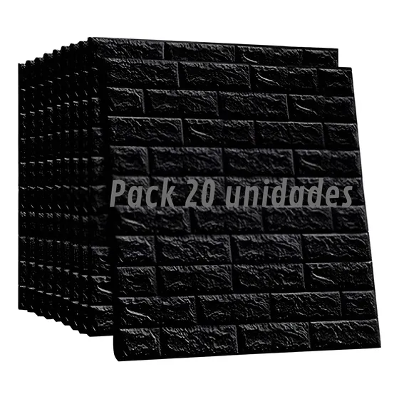 Placas Autoadhesivas 3d Ladrillo Pack 20 Placas Otec