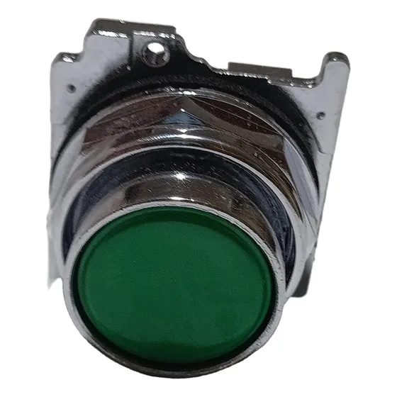 Botón Pulsador De Luz Verde Eaton 10250t103 Verde/metálico