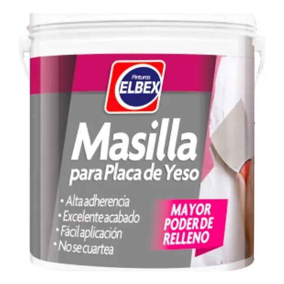 Masilla Yeso Elbex 1.5 Kg