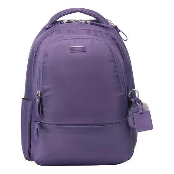 Bolso Morral Para Laptop 14 Totto Adelaide Morado