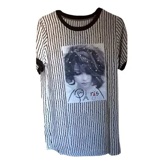 Remerón Crep Rayada Talle M