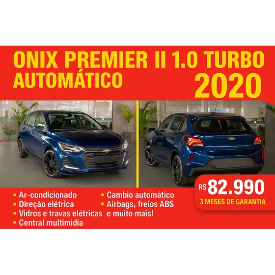 Chevrolet Onix 1.0 Premier Ii Turbo Aut. 5p