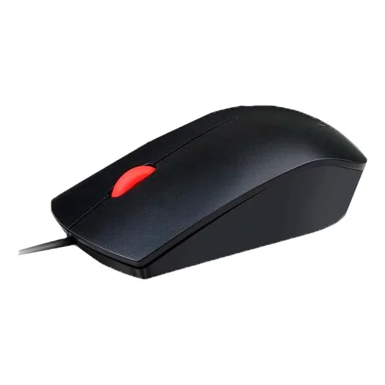 Ratón Lenovo USB Essential Negro - 4y50r20863
