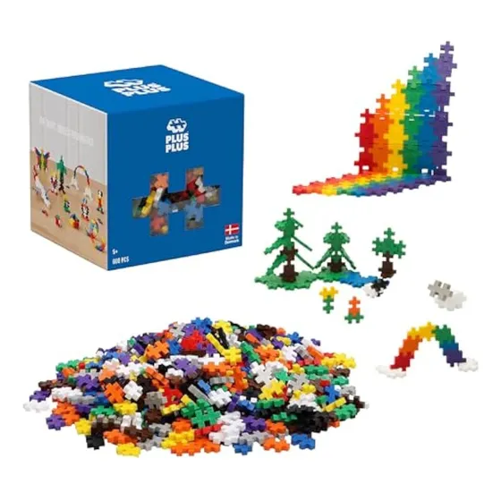 Plus Plus - Open Play Set - 600 Piece - Basic