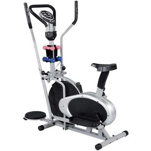 Bicicleta Eliptica, Multifuncional+disco Twist+pesas+computa