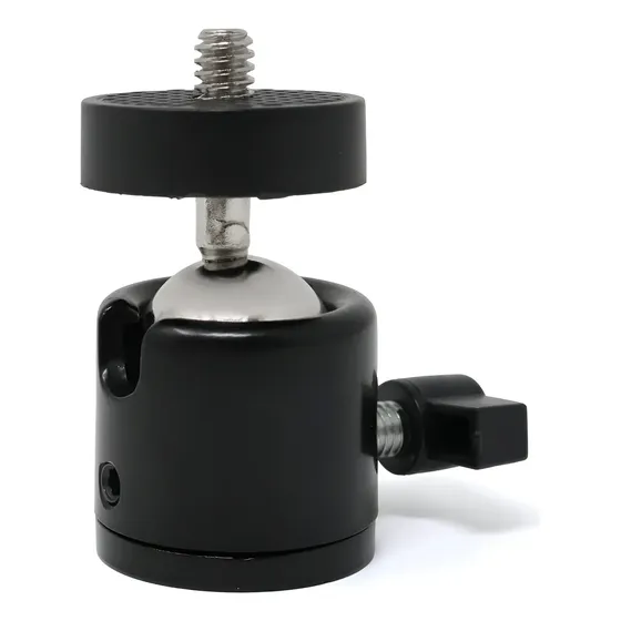 Micro Cabezal Ballhead Para Tripodes Camaras Video Accesorio