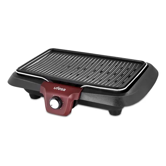 Plancha Parrilla De Cocina Ufesa Sin Aceite Antiadherente