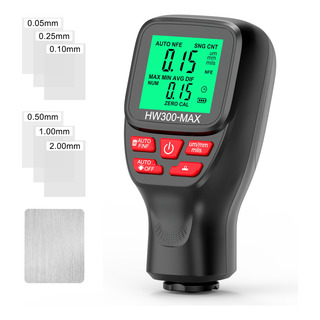 Medidor De Espesor De 0-2000 Um, Lcd Digital De Alta Precisi Medidor De Espesor De 0-2000 Um, Lcd Digital De Alta Precisi