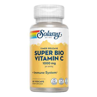 Super Bio C Buffered 60 Caps By Solaray Super Bio C Buffered 60 Caps By Solaray