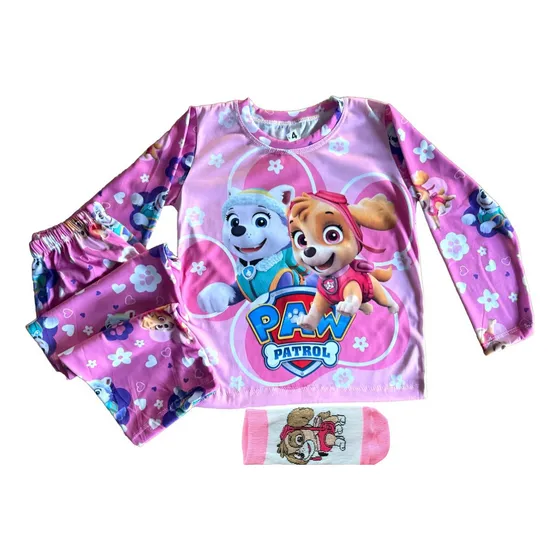 Pijama Infantil Niño Animado Dibujos  Futbol Personajes Niña