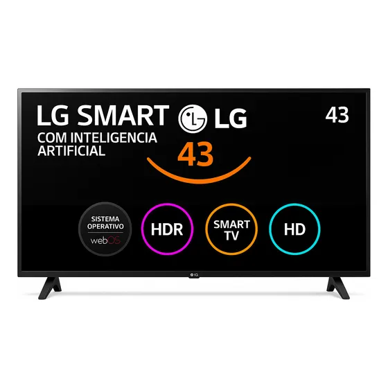 Smart Tv LG 43 Full Hd Com Webos, Hdmi E Usb