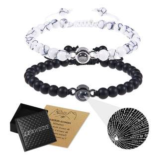 2 Pulseras Pareja Regalo Mujer Hombres Amor En 100 Idiomas 2 Pulseras Pareja Regalo Mujer Hombres Amor En 100 Idiomas