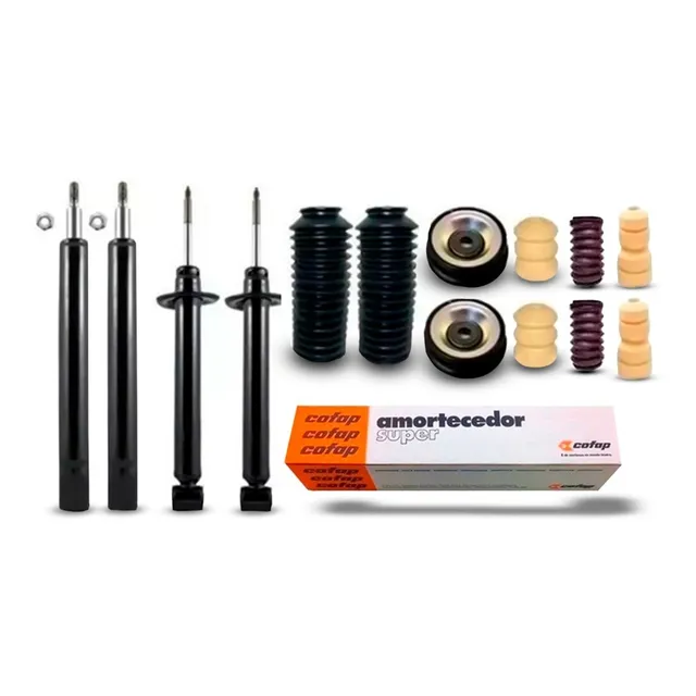 4 Amortecedor+kit Suspensão Gol G3 2000 2001 2002 2003 04 05
