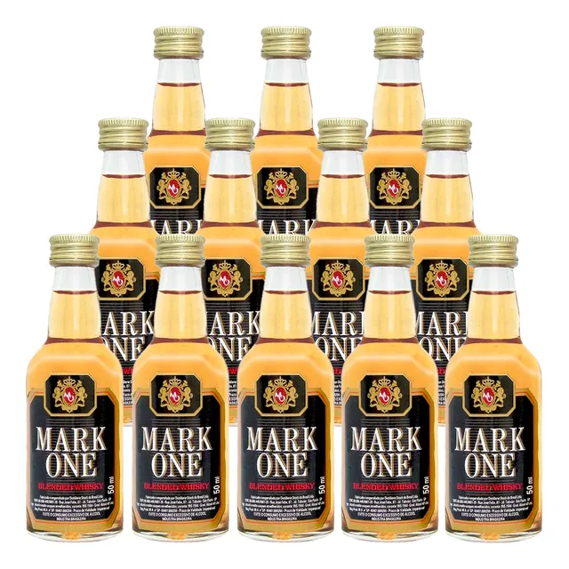 Miniatura Whisky Mark One Blended 50ml 12 Unidades