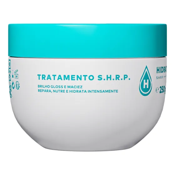 Máscara Tratamento SHRP 250G Hidratei Linha SHRP hidratação, nutrição e reconstrução 250g