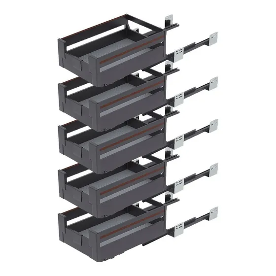 Despensa De Torre Con Cestas Individuales 60 Cm  Volpe Bari 