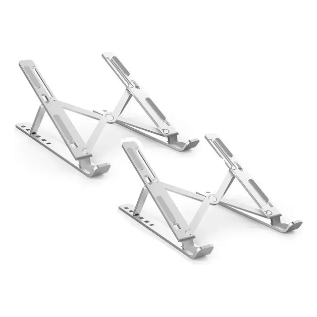 Soporte Base Alzador Alumin Para Mac Macbook Notebook 10-16 Color 283165