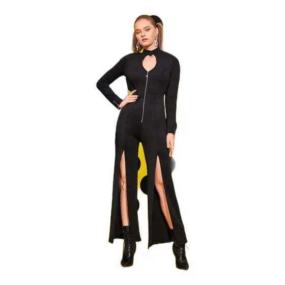 Vestido Dama Braga Shein Enterizo Negro Largo